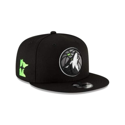 Minnesota Timberwolves Gorra | New Era NBA City Edition Alt 59fifty Fitted Cap Mexico - Negros